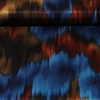 Viskose Satin Farbverlauf Blau