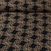 Viskose Twill Retro Schwarz Sand