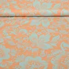 Viskose Voile Beach Kollektion Blumen Orange