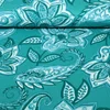 Viskosejersey  Paisley Türkis