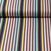 Viskoseleinen Bunte Streifen Braun Multicolor