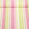 Viskoseleinen Streifen Pink Garngefärbt