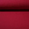 Waffelpiqué "Gina" Uni Rot