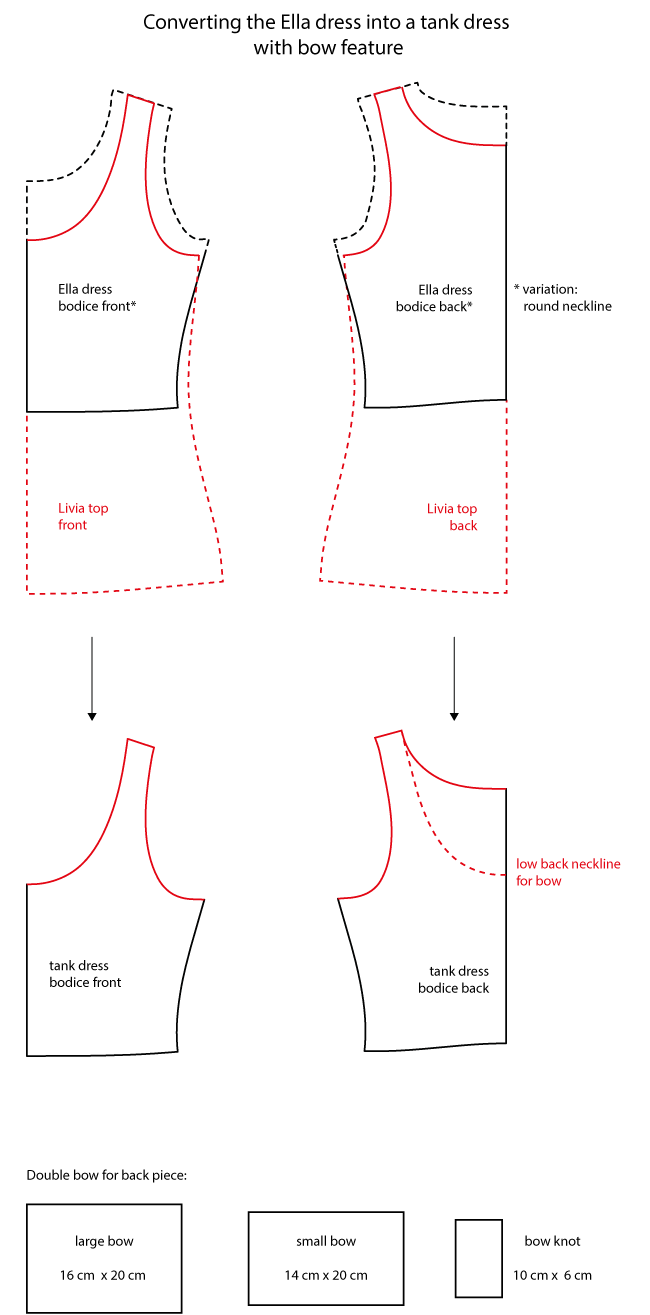 free tutorial ella tank dress