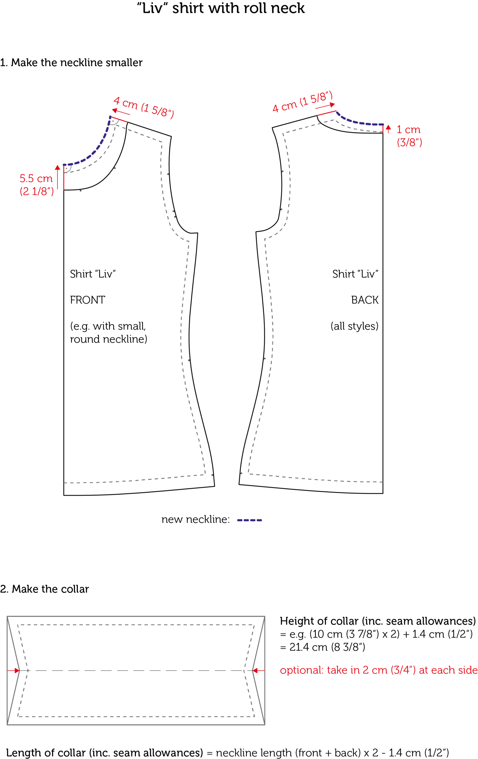 sewing pattern shirt liv collar sewing pattern shirt liv collar