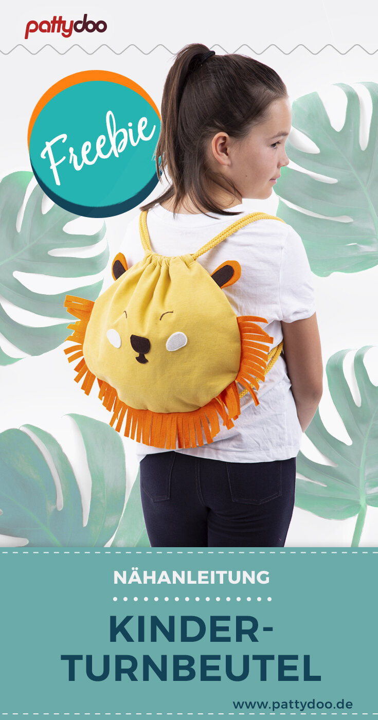 Nähanleitung Kinder Turnbeutel Freebie Nähanleitung Kinder Turnbeutel Freebie