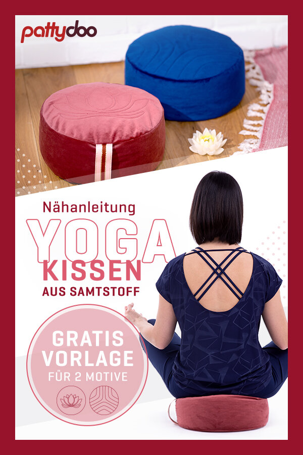 Pinterest Yogakissen selber nähen