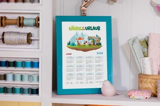 pattydoo Nähkalender 2026 im DIN A4 Format