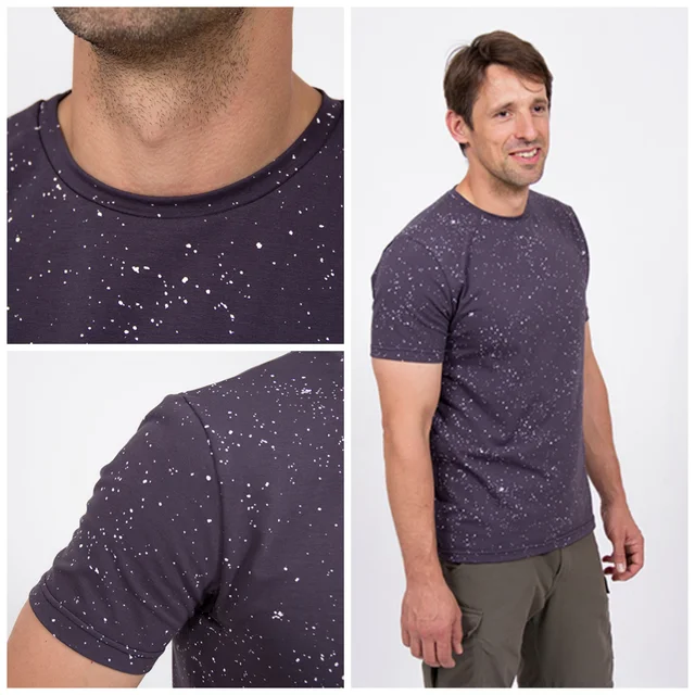 Schnittmuster Männershirt mit Bündchen