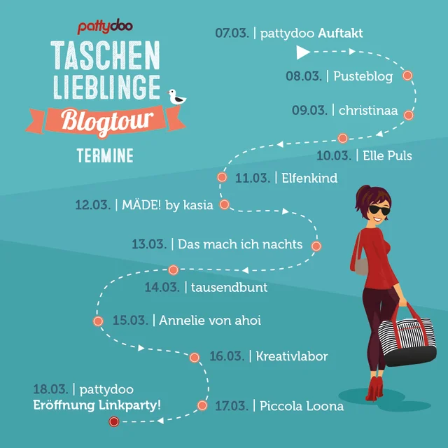pattydoo Taschenlieblinge Blogtour
