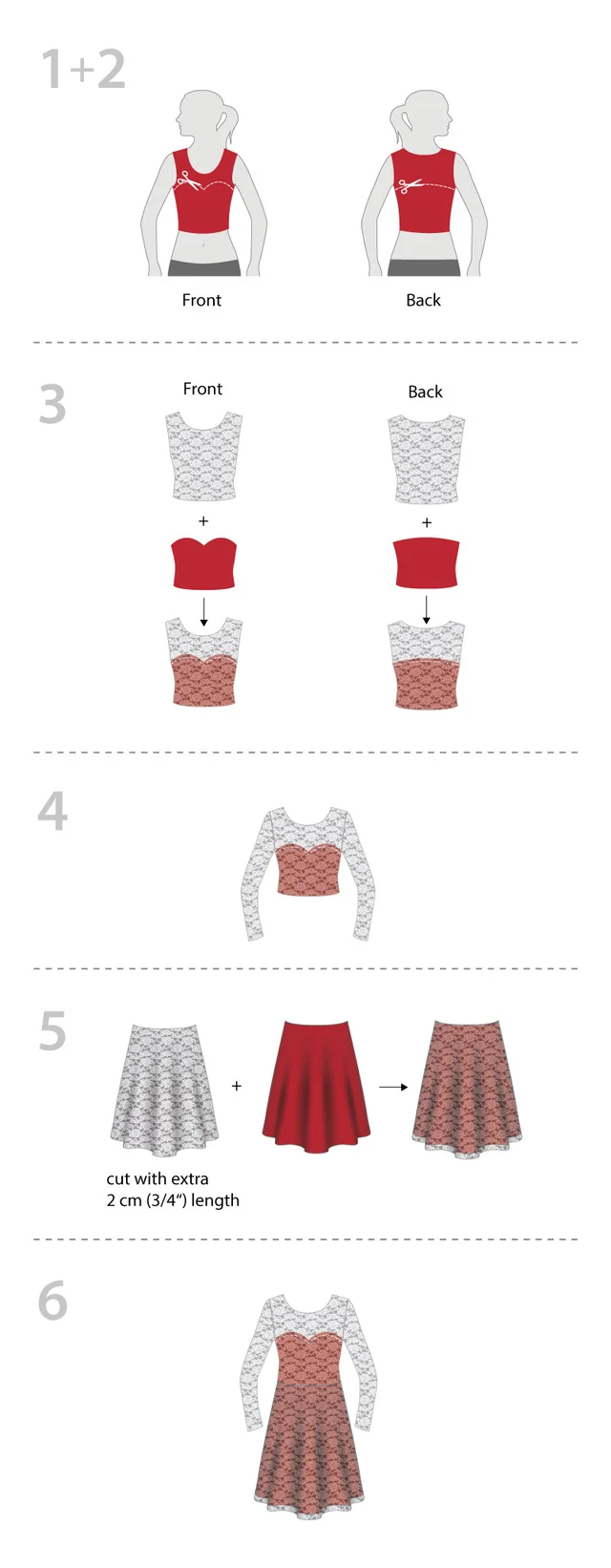 lace jersey dress sewing tutorial lace jersey dress sewing tutorial