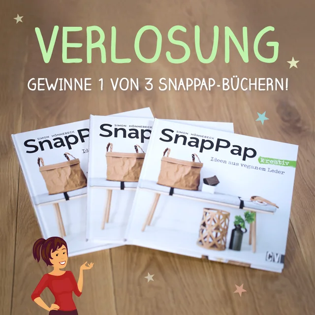 Gewinnspiel SnapPap Buch Verlosung
