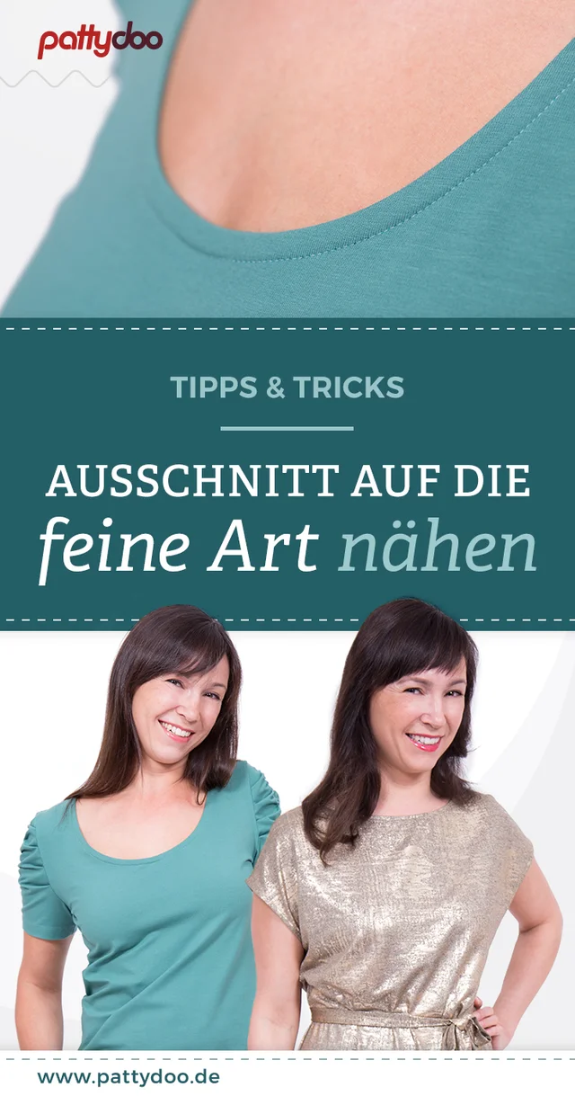 Ausschnitt feine Art nähen Rundhals Ausschnitt feine Art nähen Rundhals