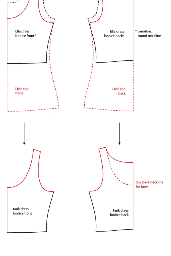 free tutorial ella tank dress