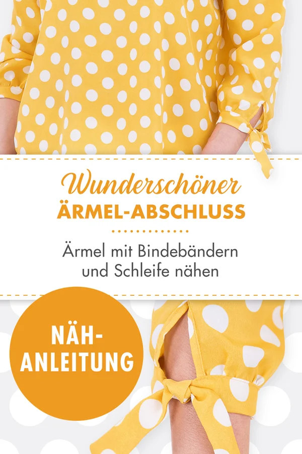 Carmenausschnitt Ärmel mit Bändern Nähanleitung Hack