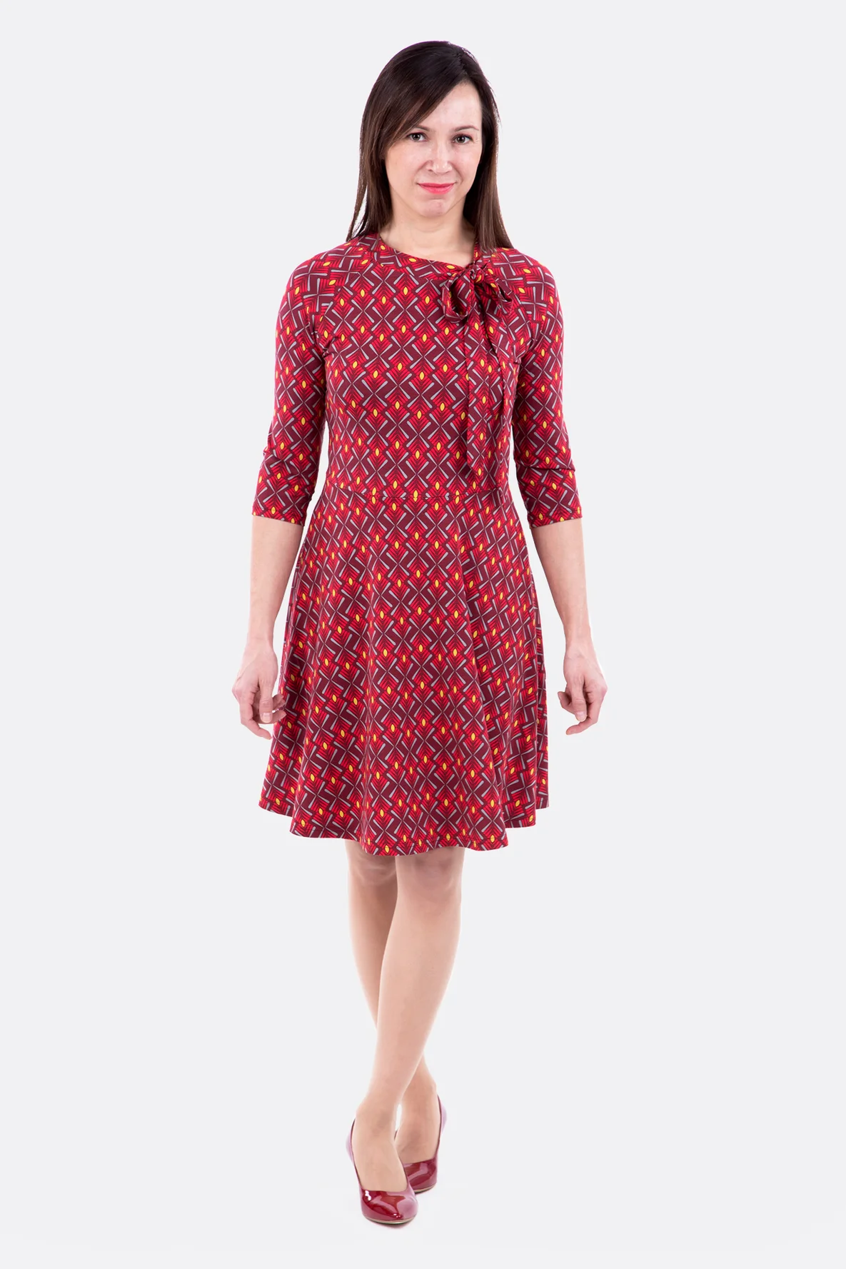 schnittmuster_damen_raglankleid_jersey_muster Thumbnail