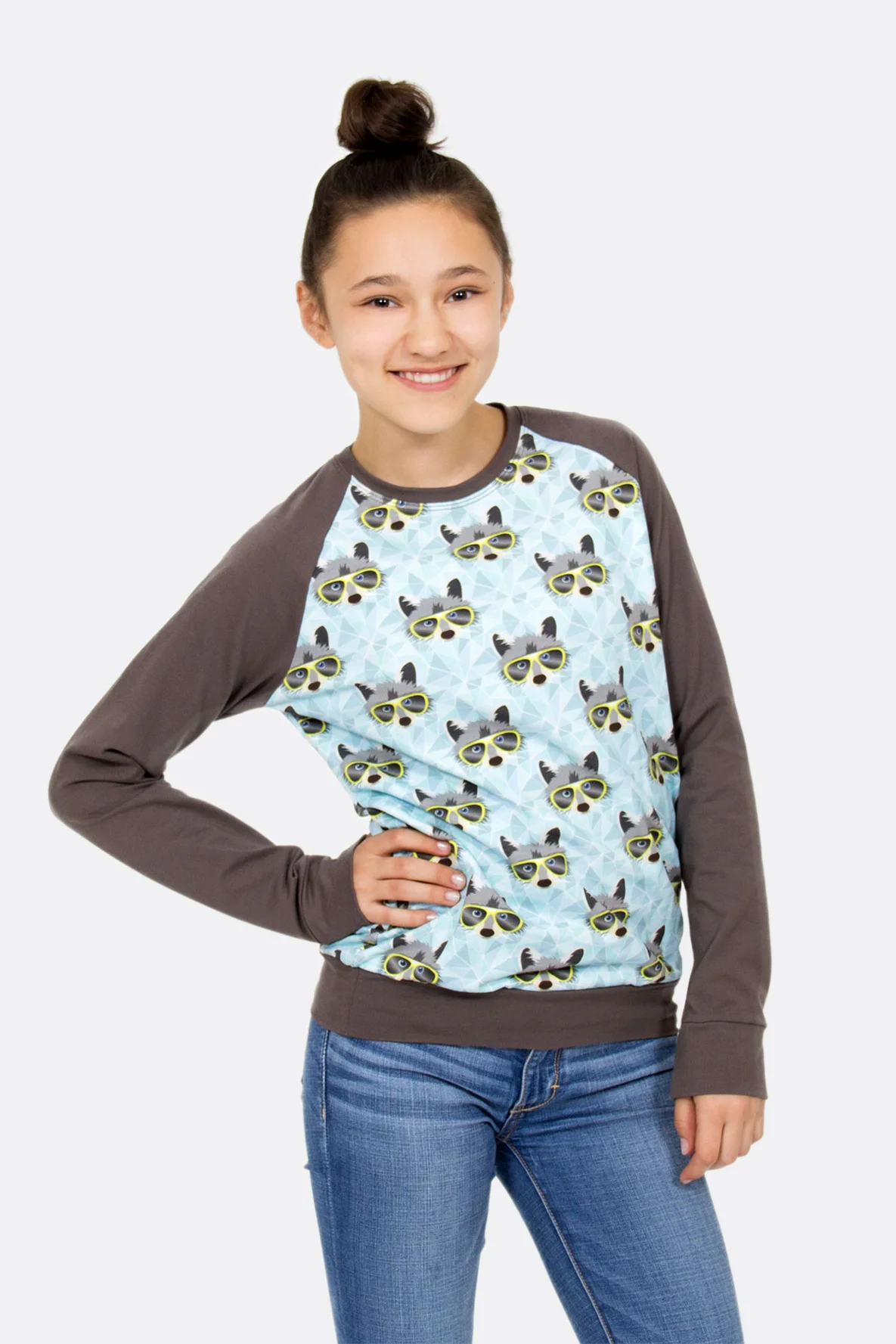 schnittmuster_teenie_raglanshirt_raglanpullover_buendchen_naehen Thumbnail