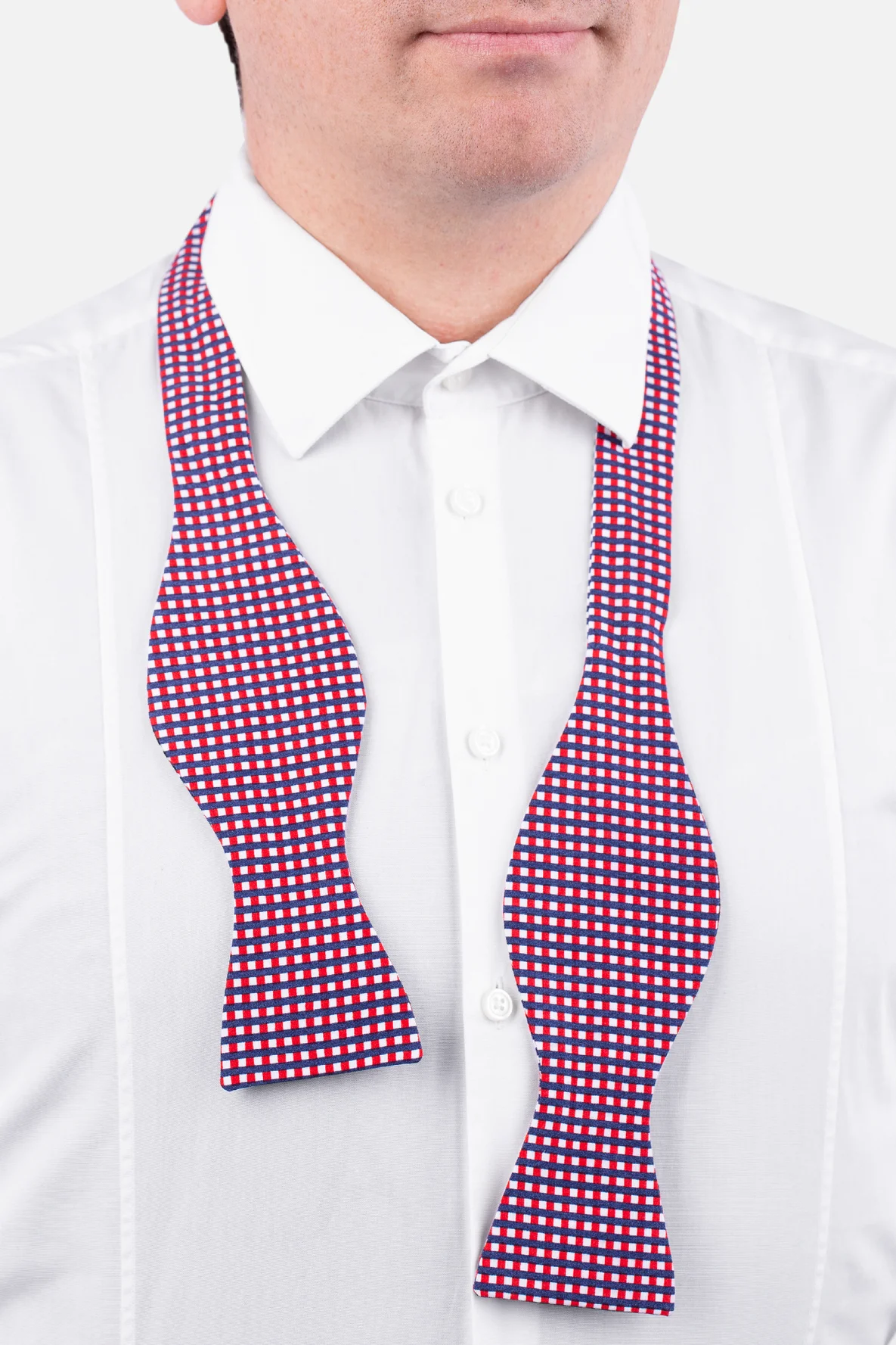 Schnittmuster kostenlos Fliege selber nähen offen getragen