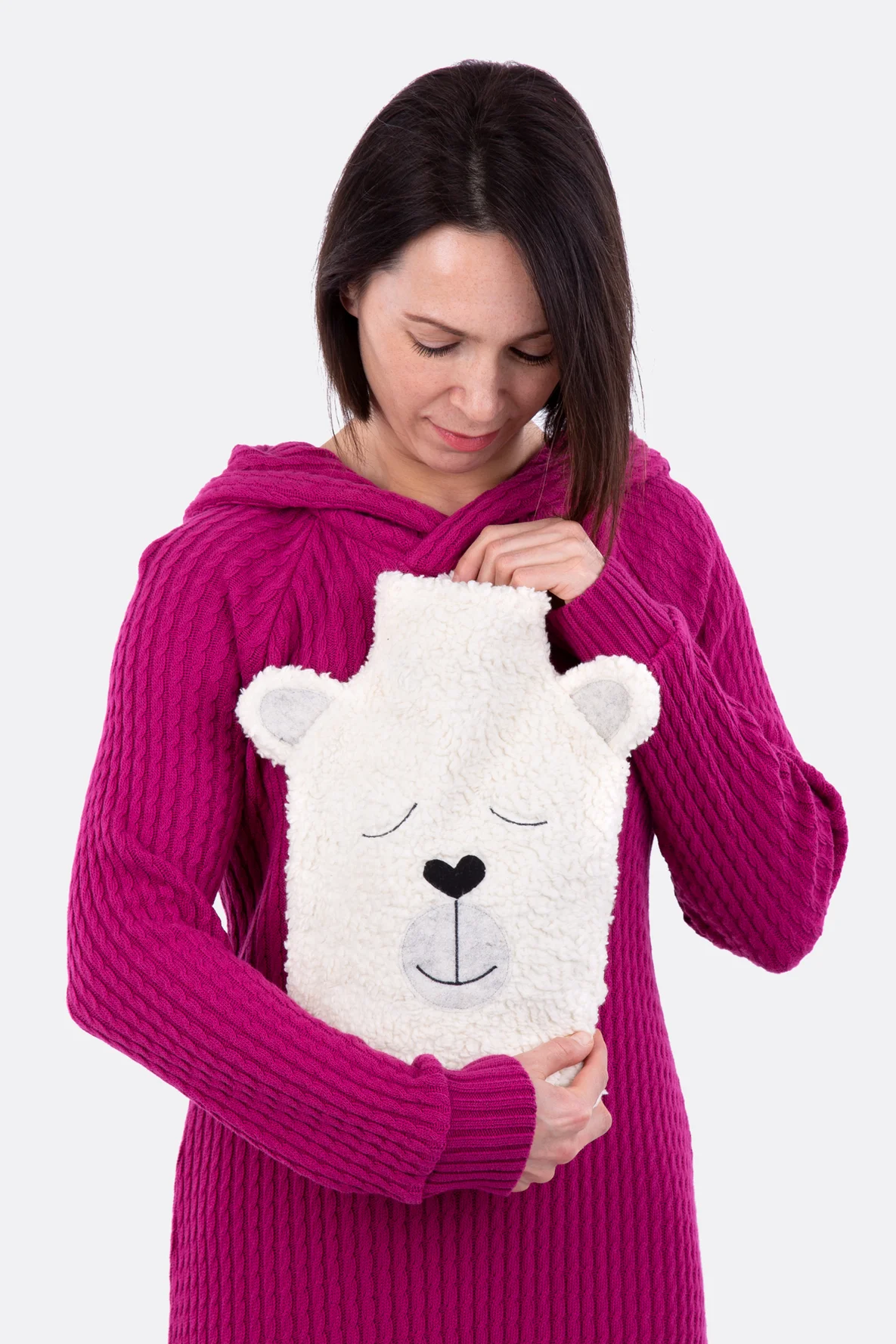 Schnittmuster gratis Wärrmflasche Teddy
