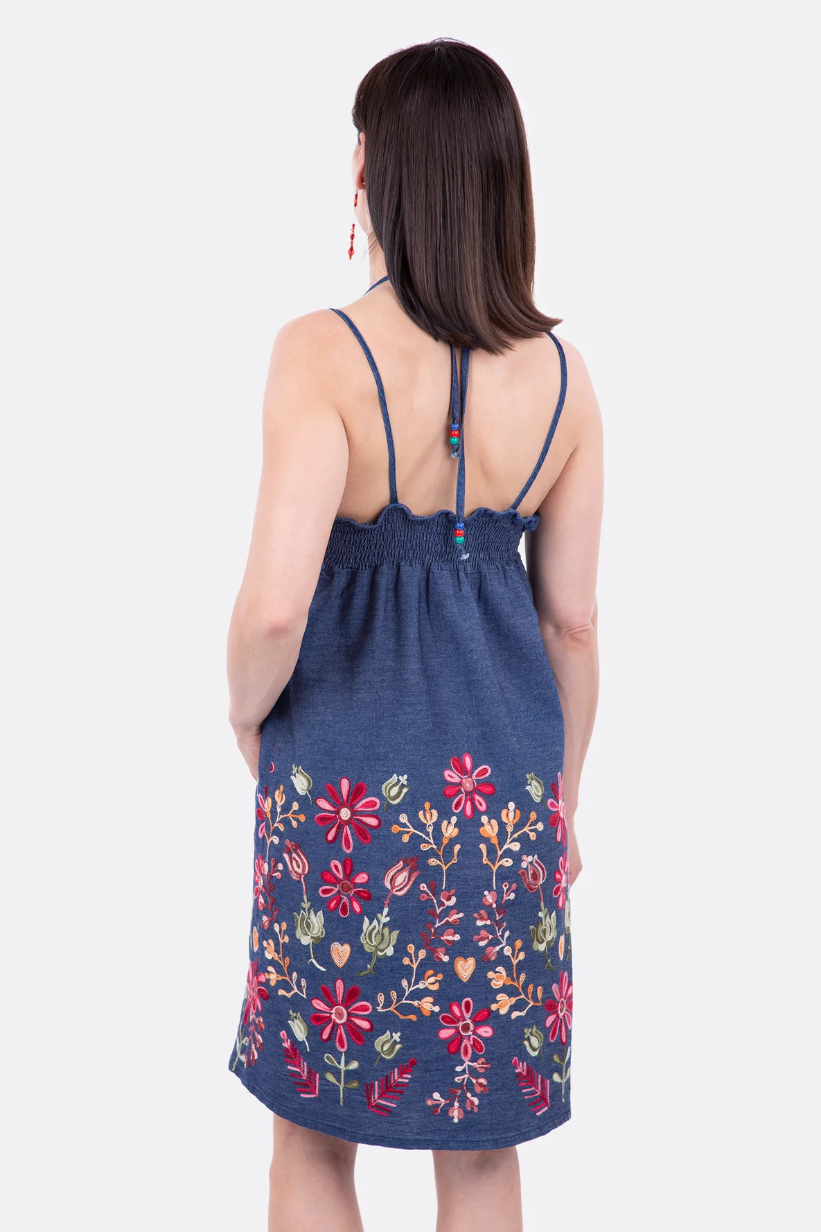 Schnittmuster Damenjeanskleid Sommer selber nähen