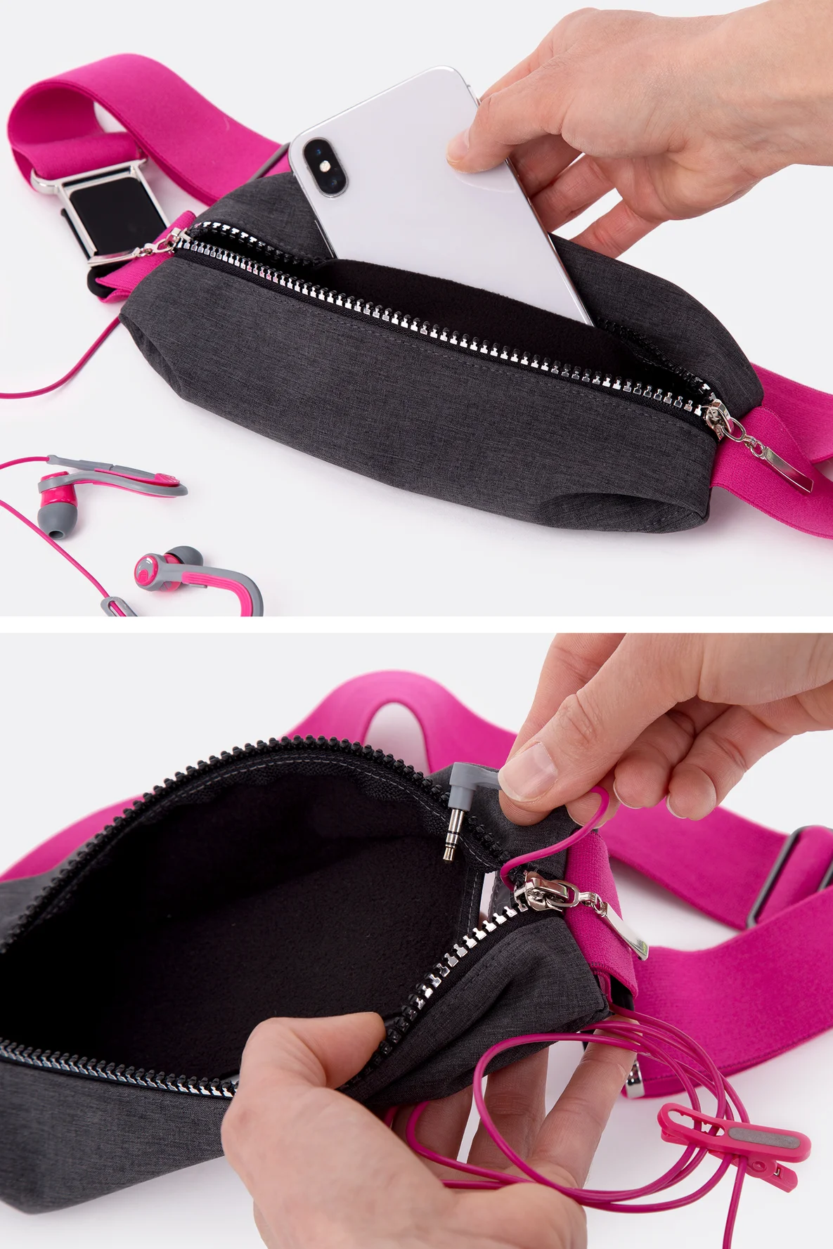 Freebie Schnittmuster Handytasche Gurt Joggen Nähanleitung