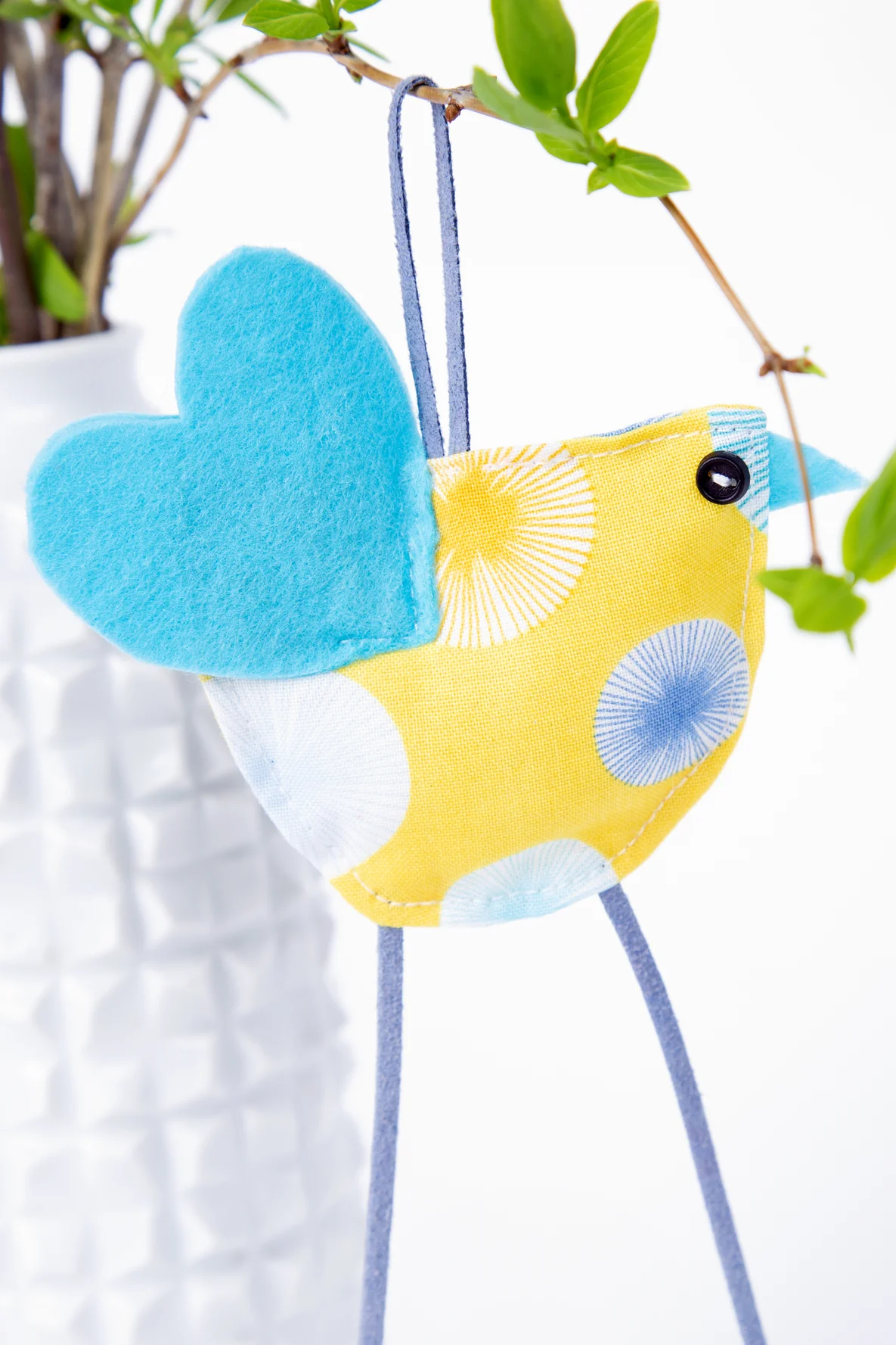 Osterküken nähen, Vogel Deko