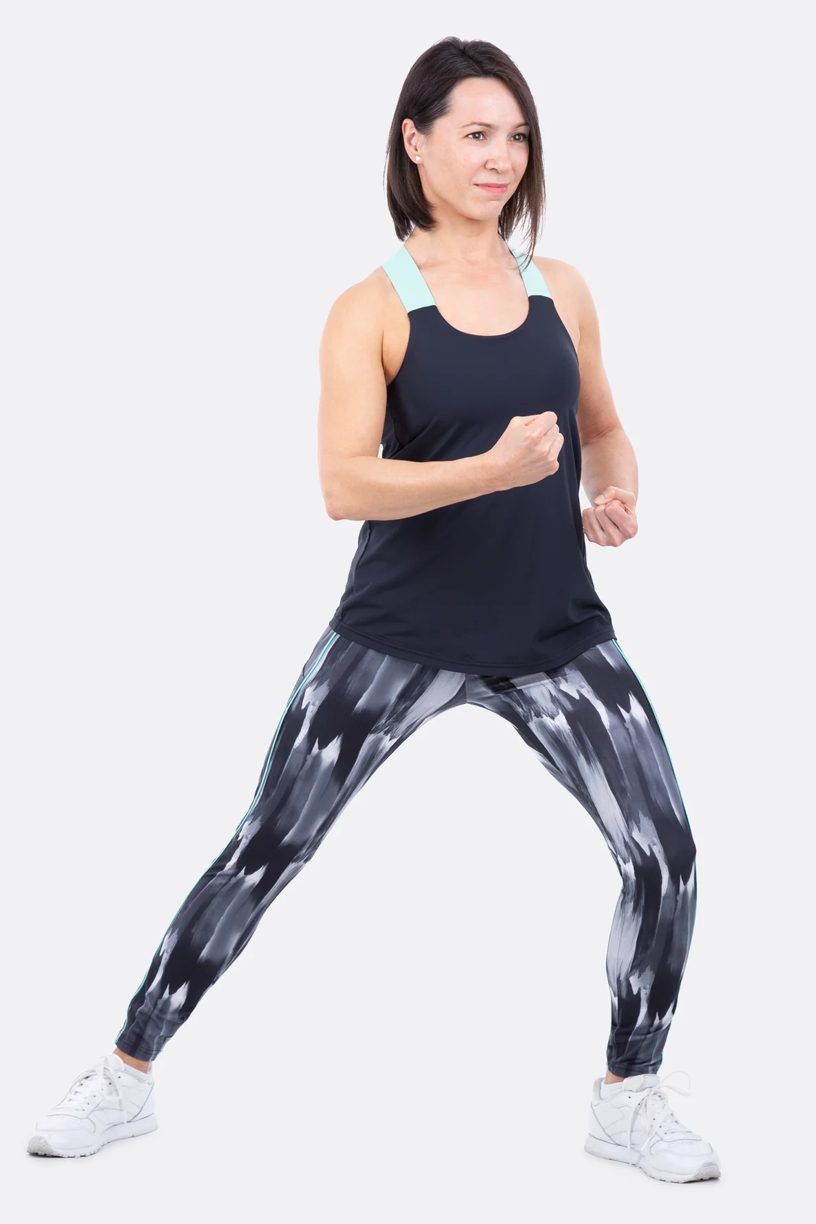 Schnittmuster Sportleggings Tights Tanktop DIY