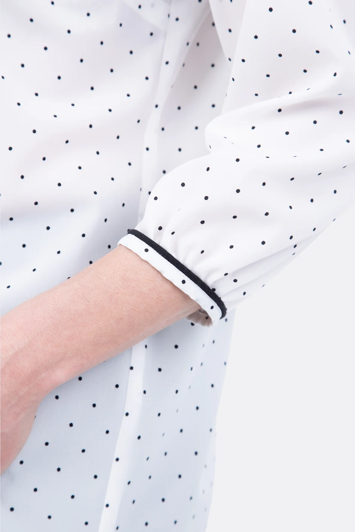 Schnittmuster Tunika Ärmel Raffung Paspelband