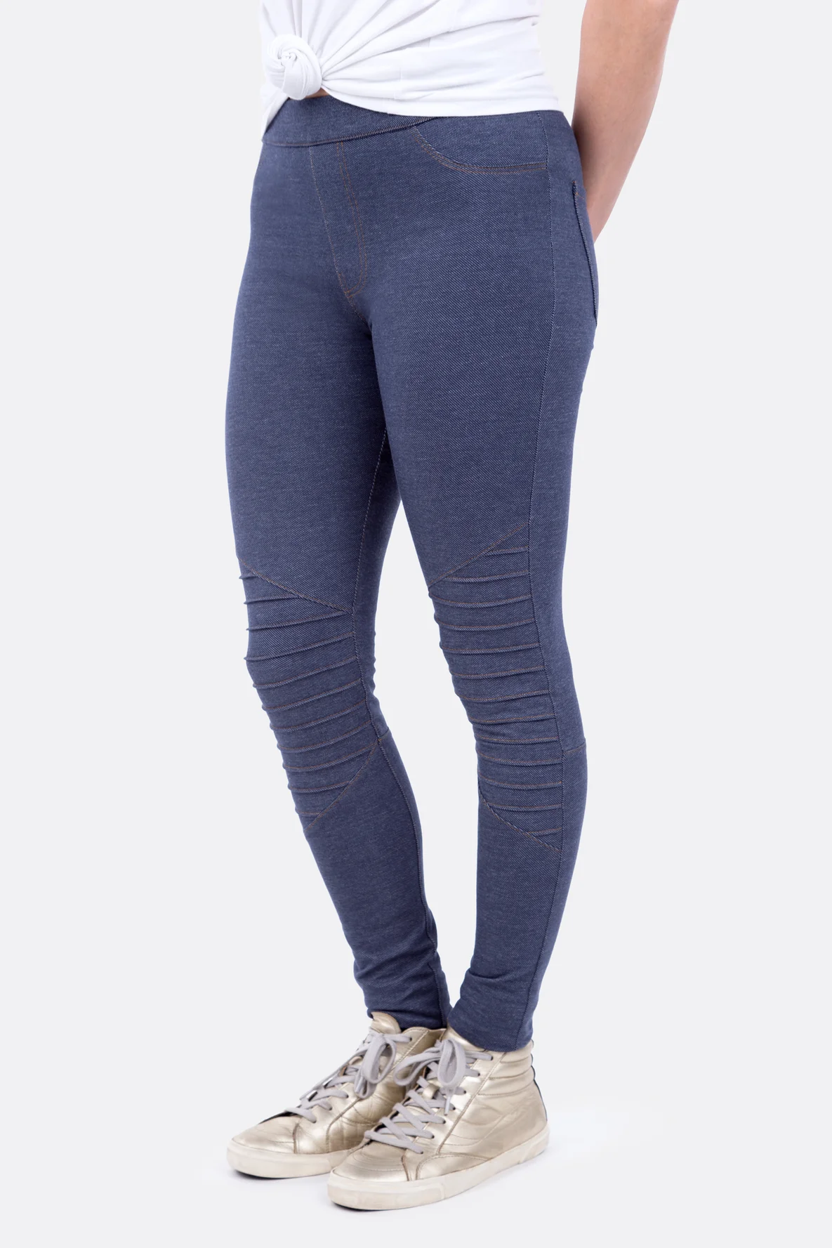 Schnittmuster Jeggings Jeans-Look Biesen