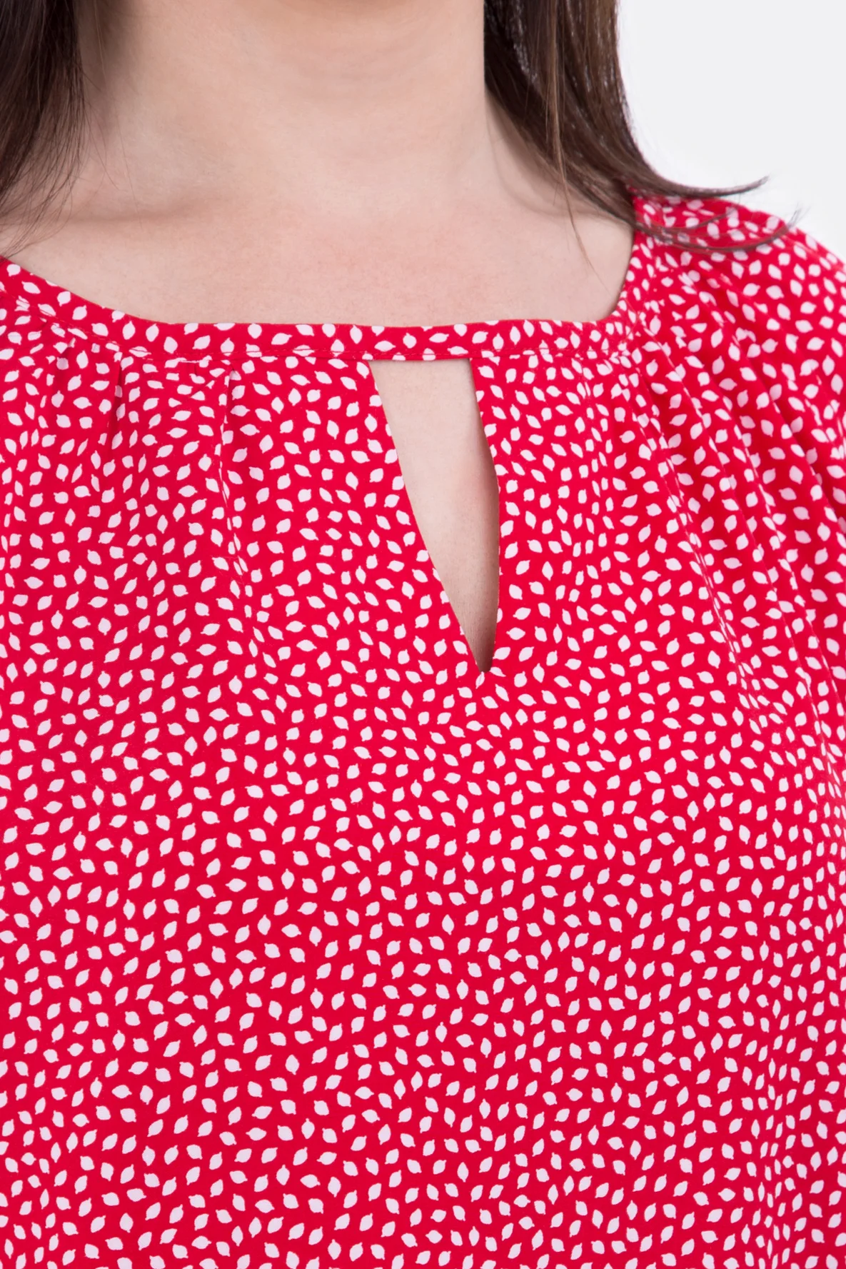 Schnittmuster Bluse Muster Ausschnittschlitz