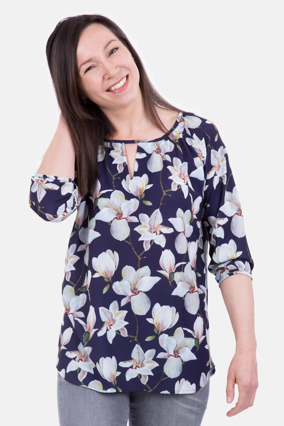 Schnittmuster Bluse Tunika sommerlich