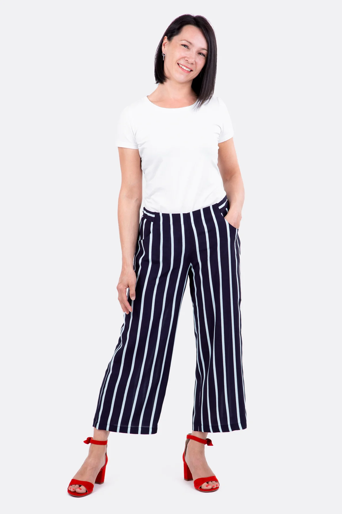 Schnittmuster Culotte Damenhose selbernähen