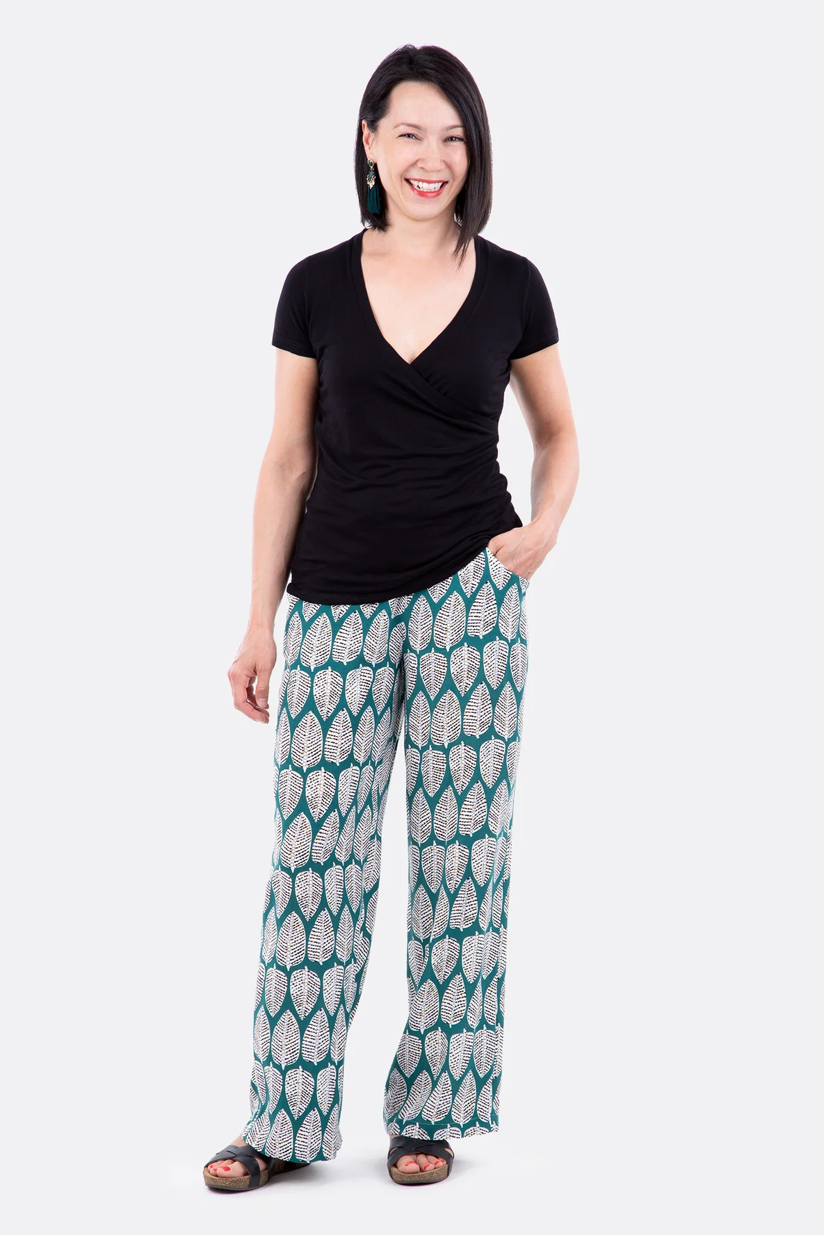 Schnittmuster Damen Sommerhose nähen