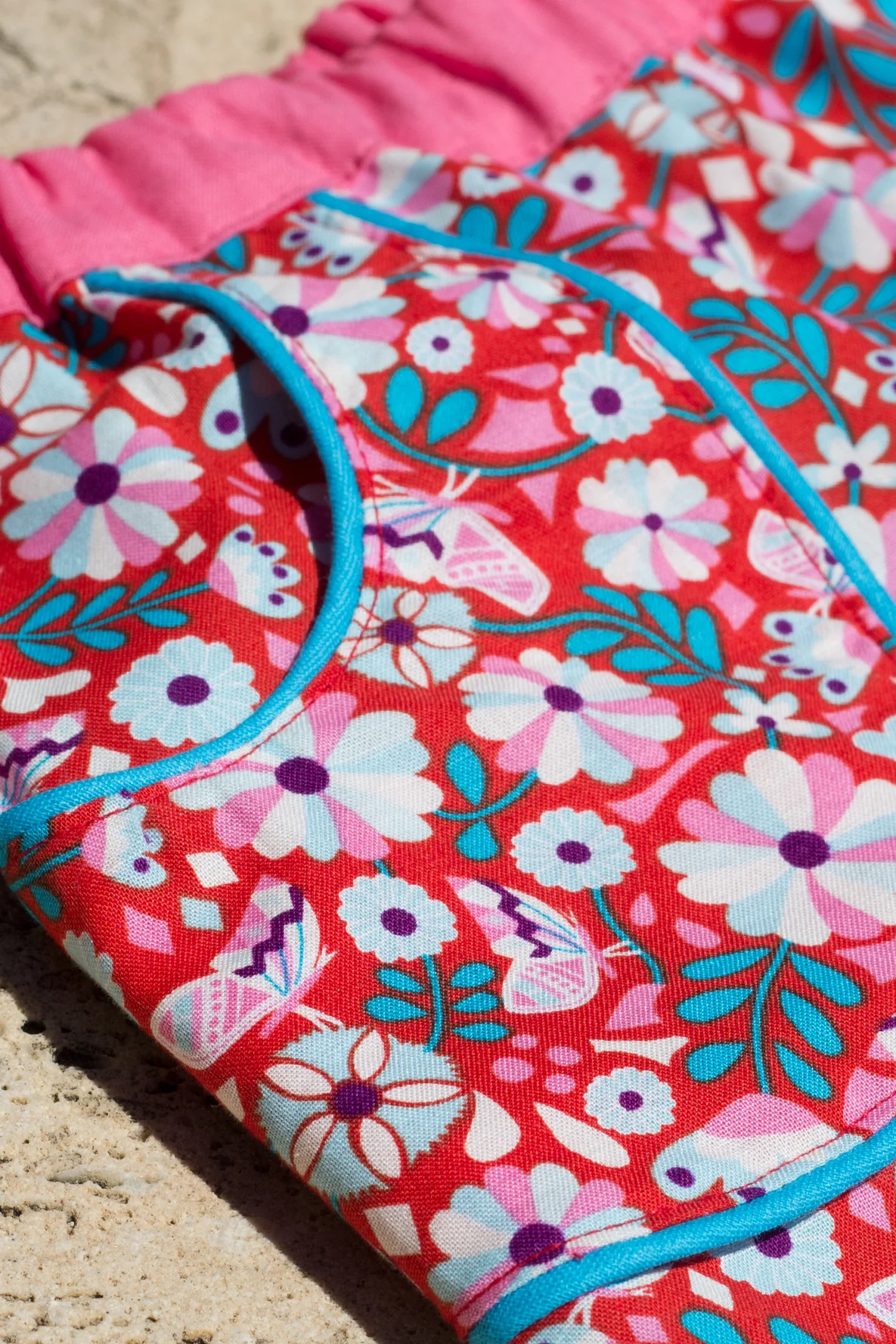 Schnittmuster Kinderhose Eingrifftaschen Paspel Anleitung