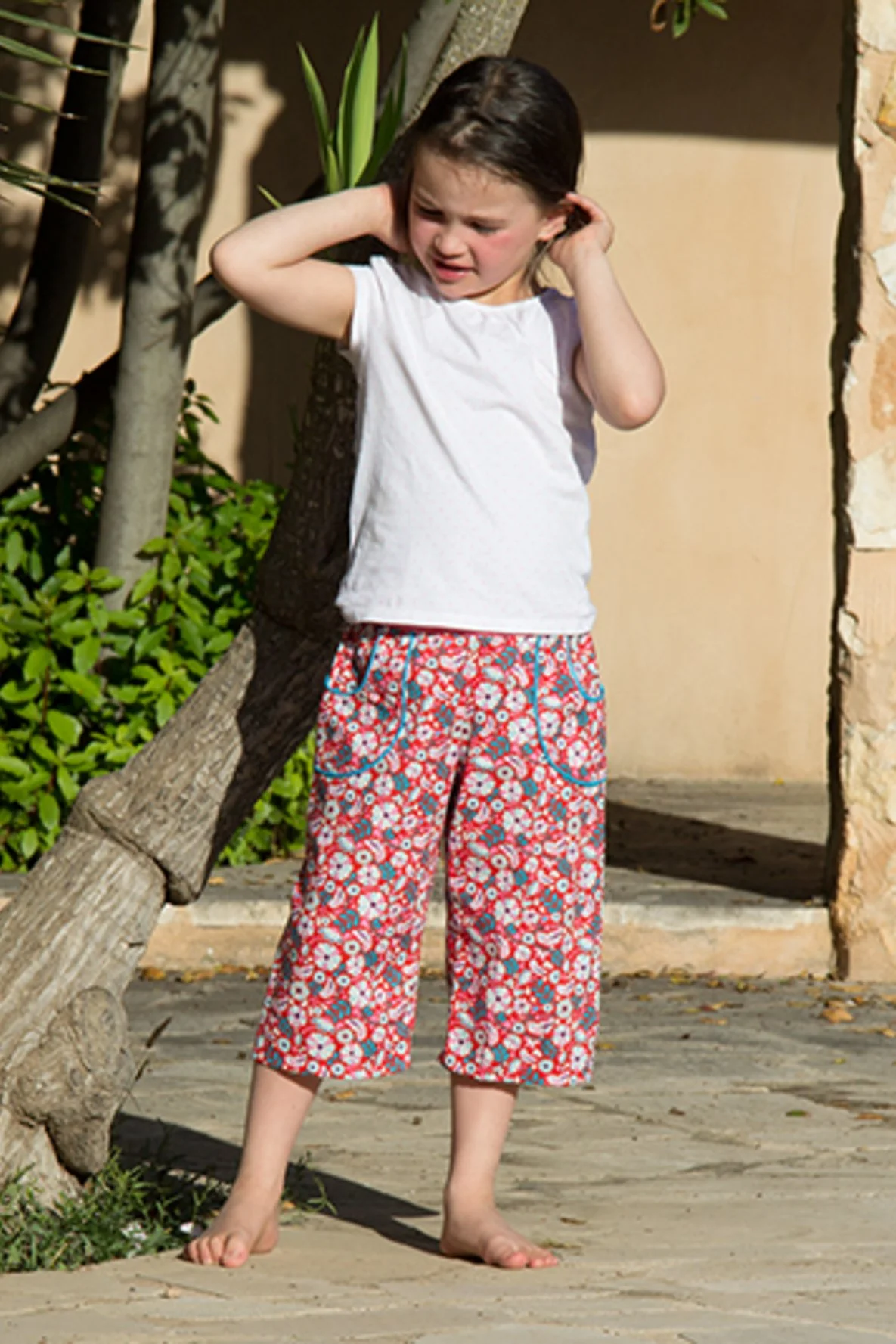 Schnittmuster Sommer Kinderhose Nähanleitung