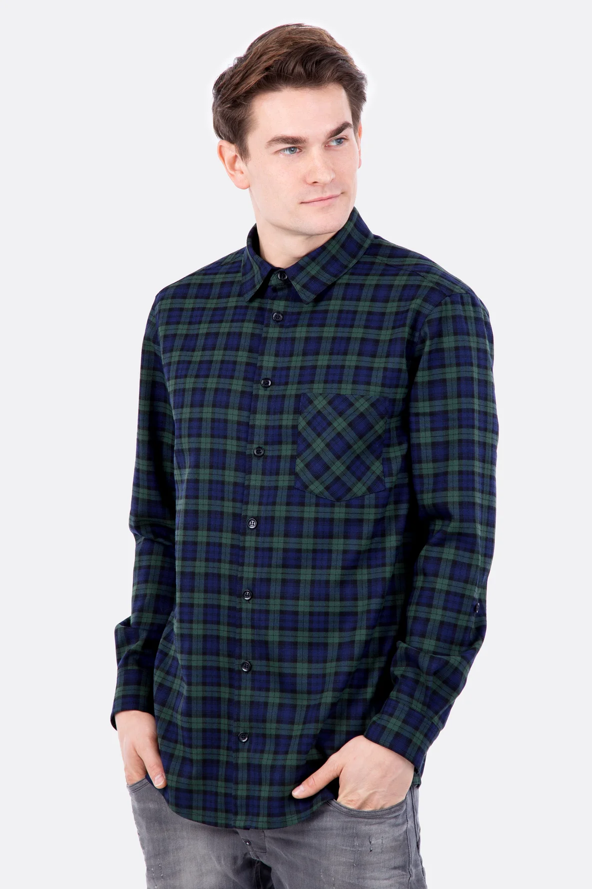 Schnittmuster Holzfällerhemd Karostoff selbernähen