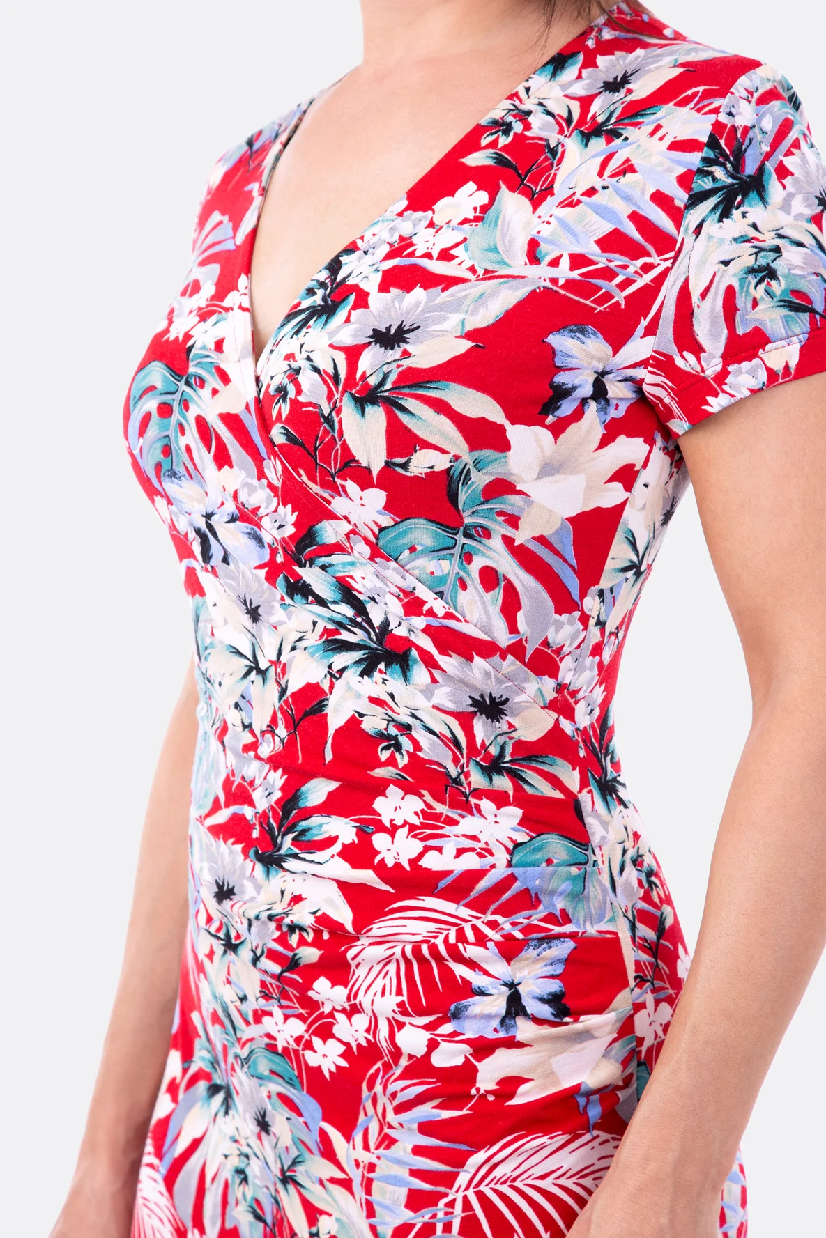 Schnittmuster Kleid Drapierung Anleitung
