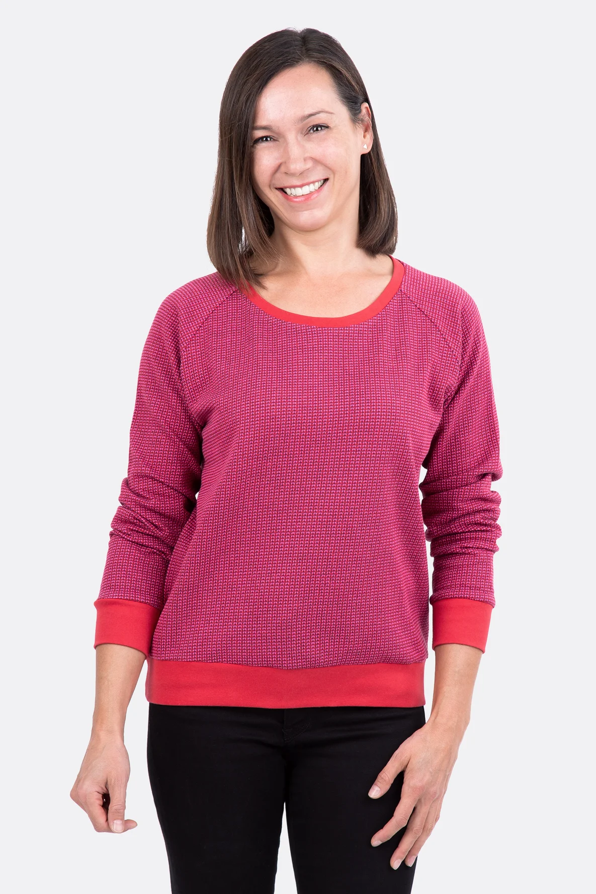 Anleitung Sweatshirt Damen Schnittmuster