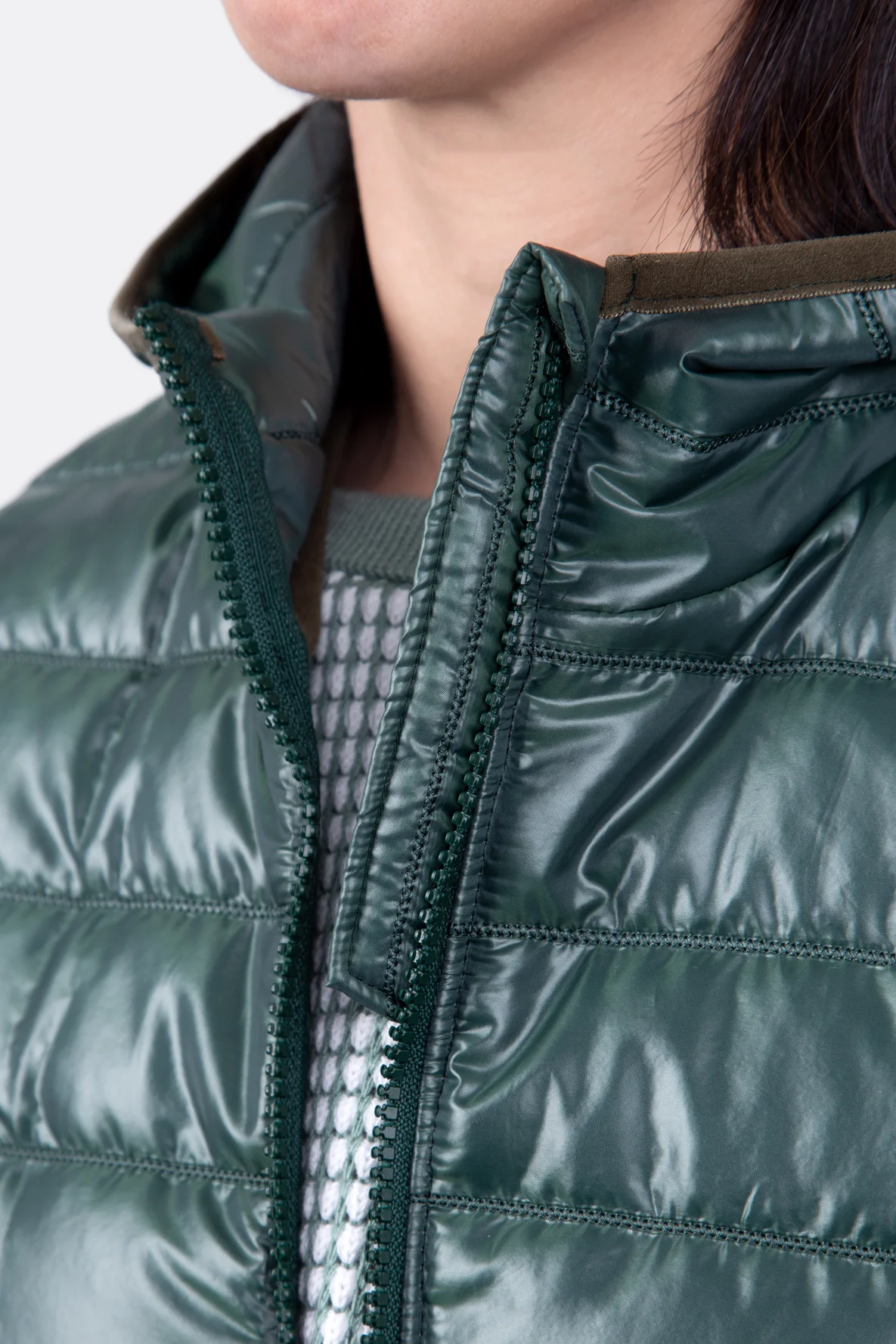 Nähanleitung Steppweste mit Reißverschluss selber nähen