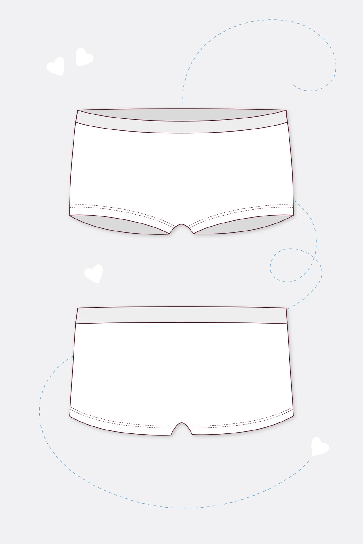Schnittmuster Hipsterpanty Damen selbernähen