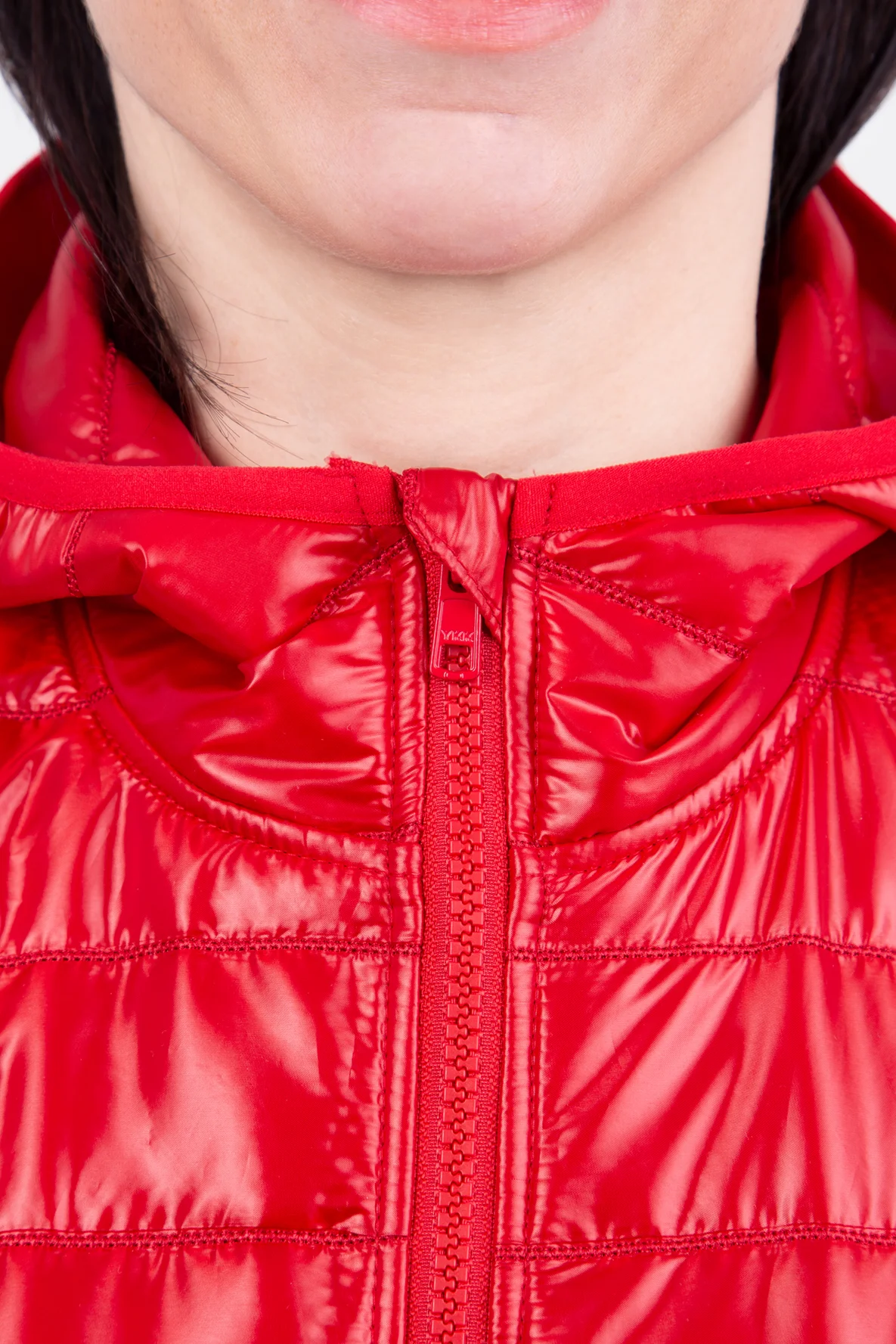 Schnittmuster Damen-Steppweste mit Reißverschlussabdeckung Nähanleitung