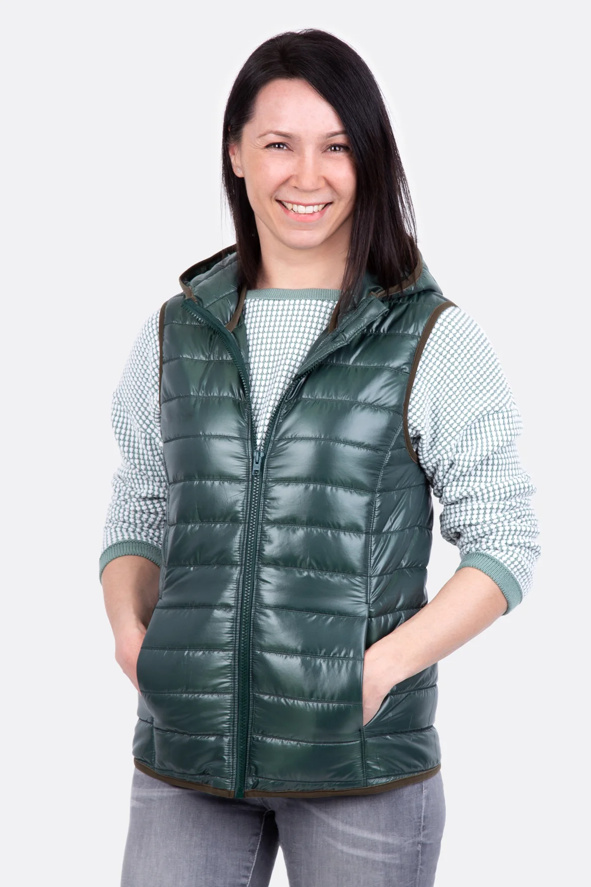 Schnittmuster Damenweste für den Winter selber nähen