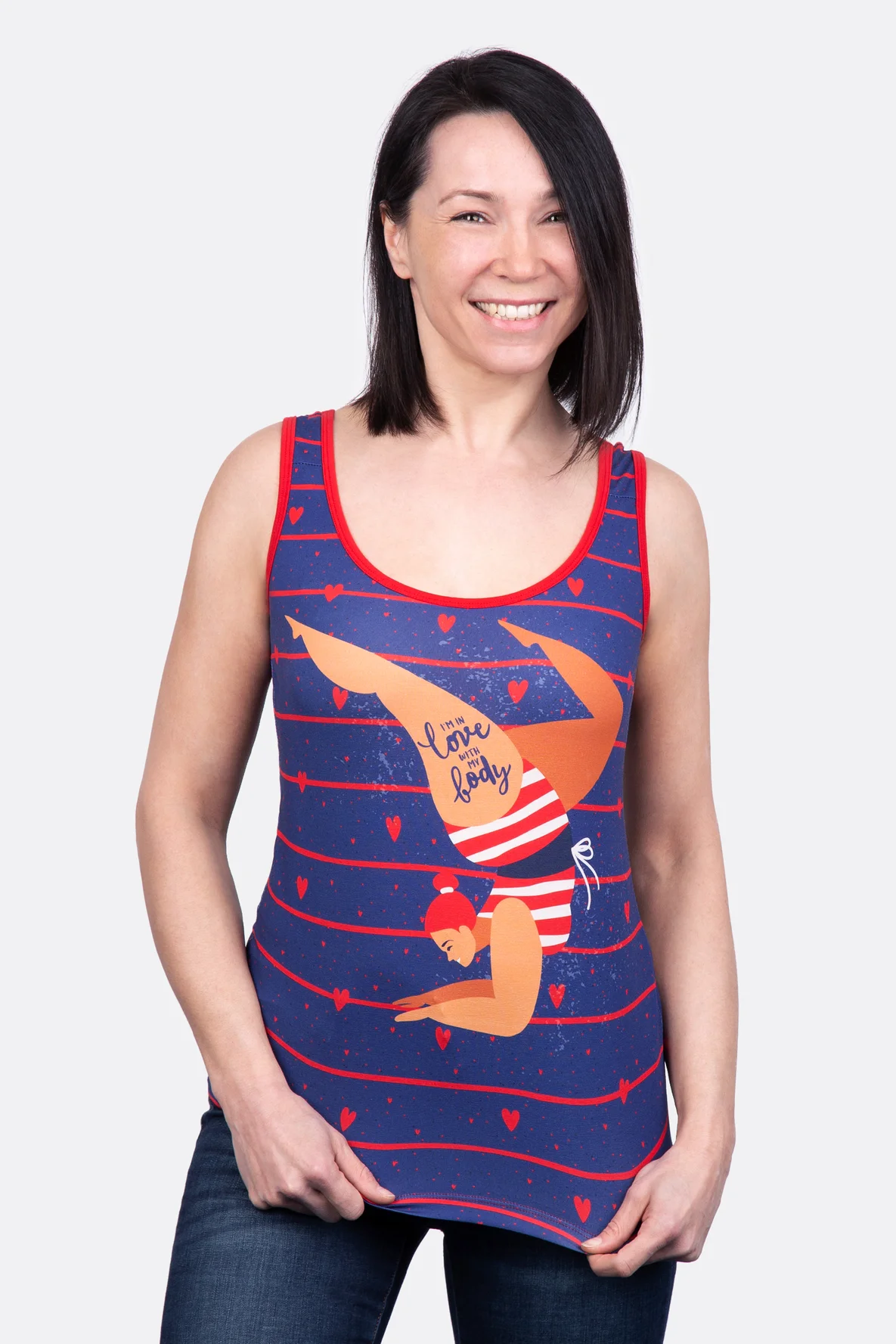 Schnittmuster Trägertop Damen Jerseypanel selbernähen