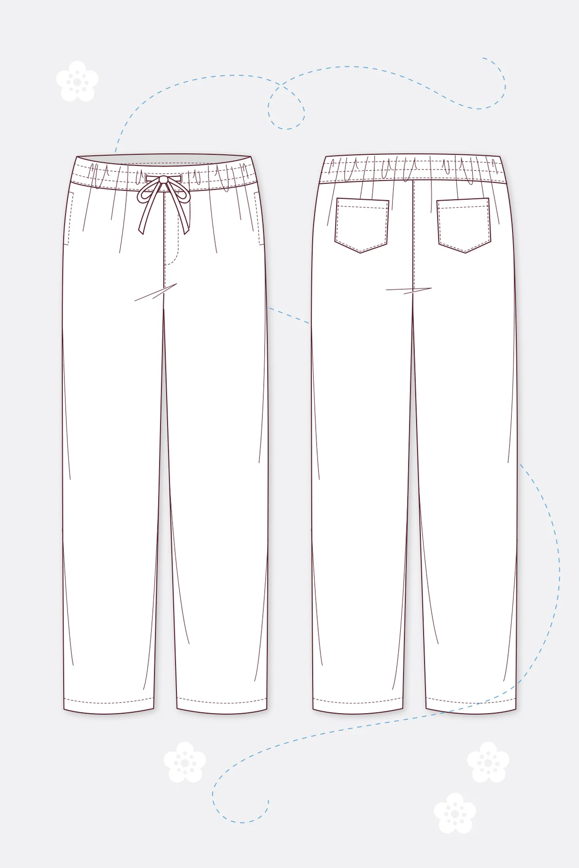 Schnittmuster Damenhose Jogpants selber nähen