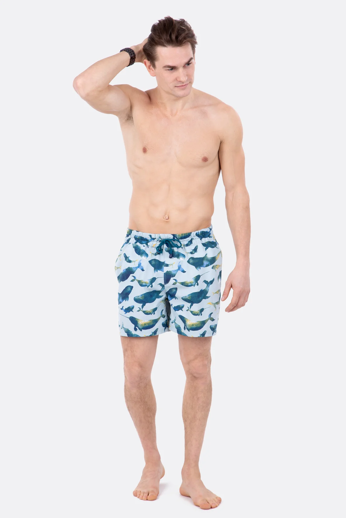 Badeshorts Schnittmuster selbernähen Anleitung