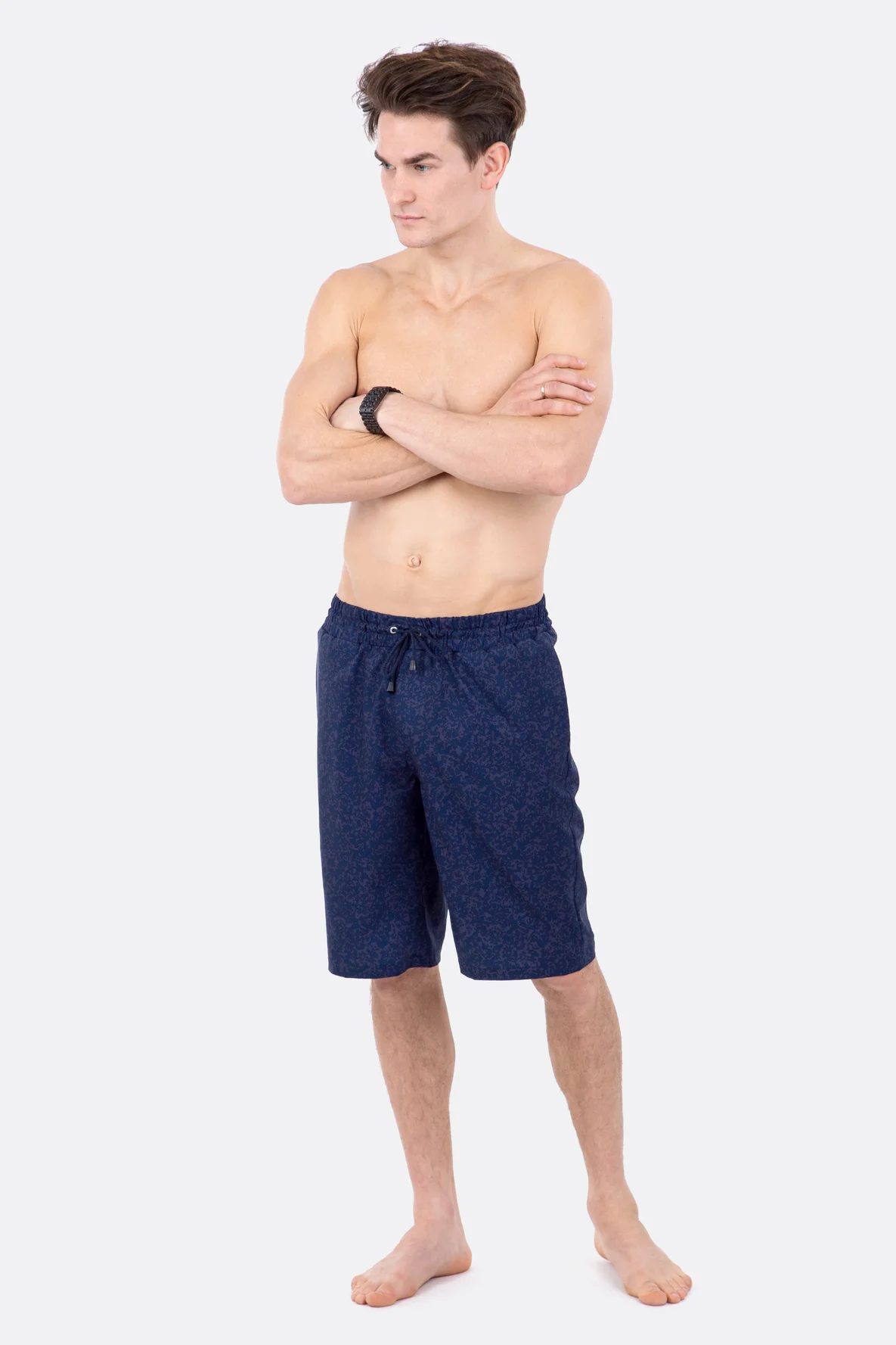 Schnittmuster Bermudas Badehose mit Gummibund nähen