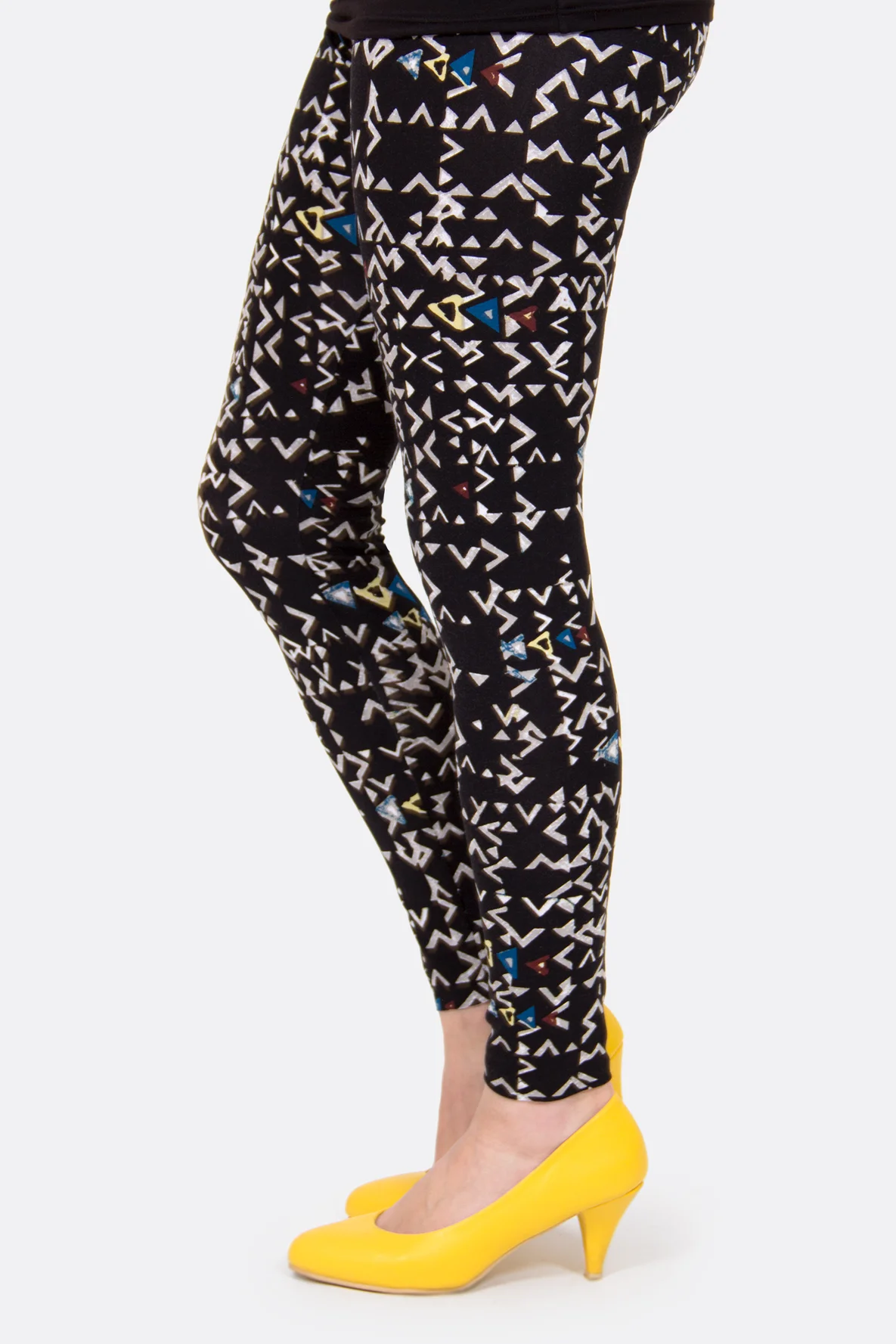 Schnittmuster Leggings Retro-Muster selbst naehen