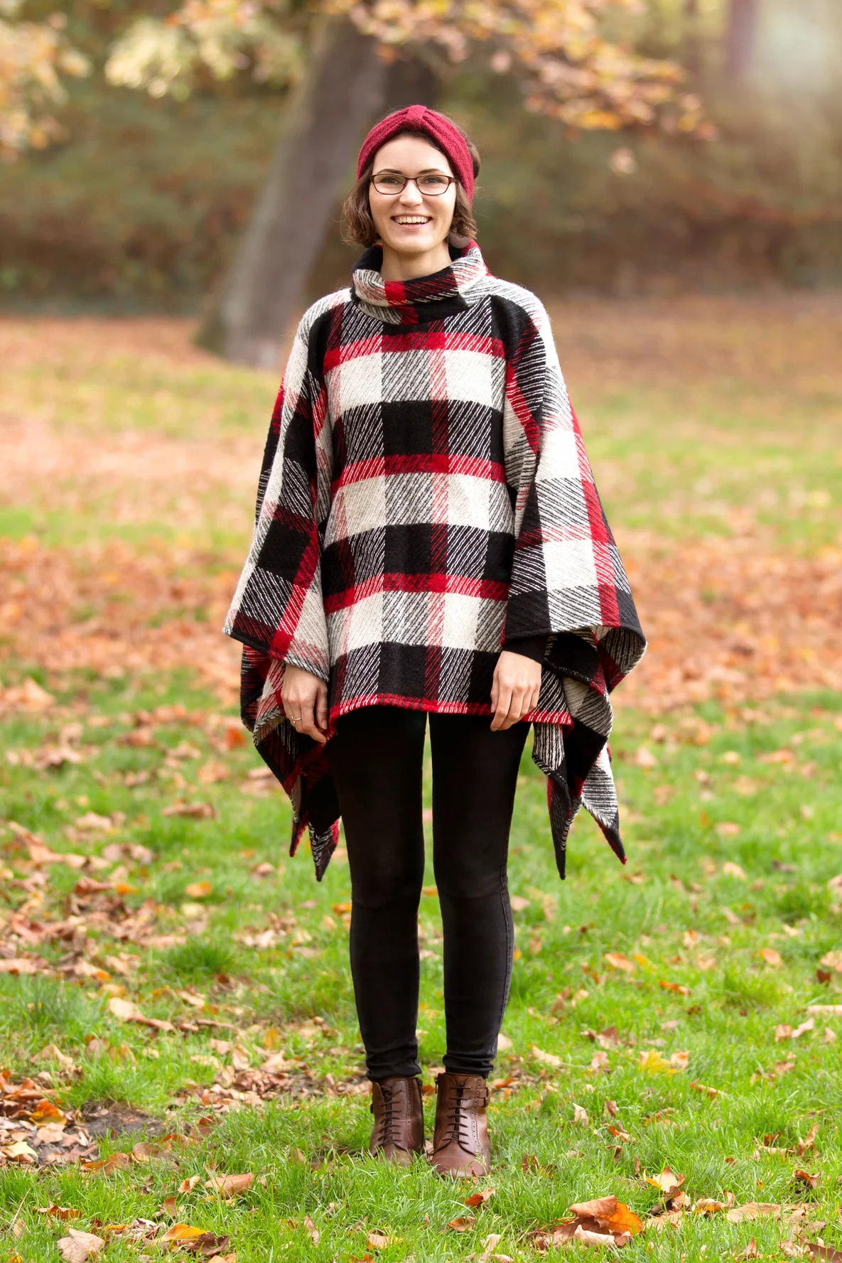 Poncho selber nähen Nähanleitung