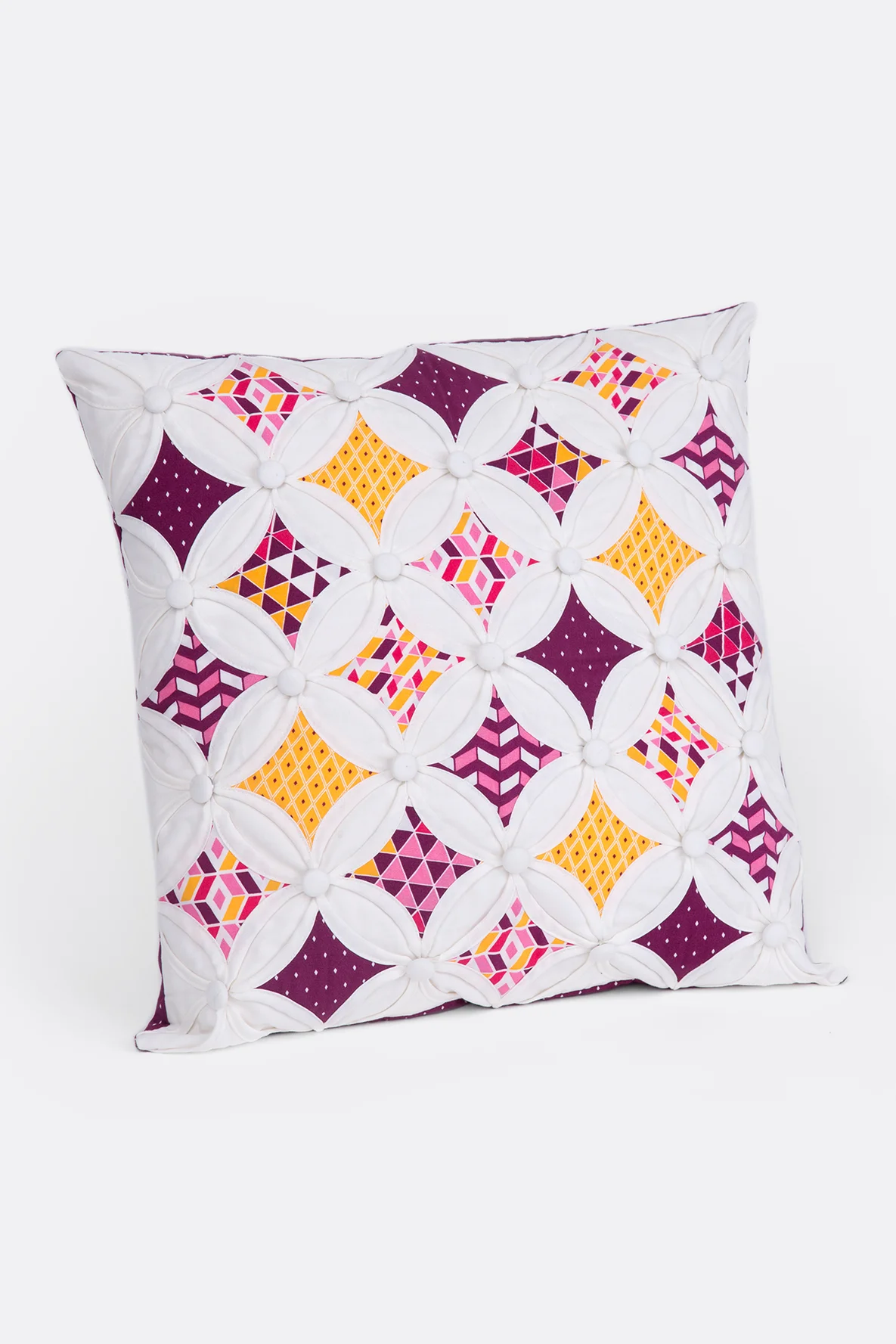 Schnittmuster kostenlos Cathedral Window Kissen