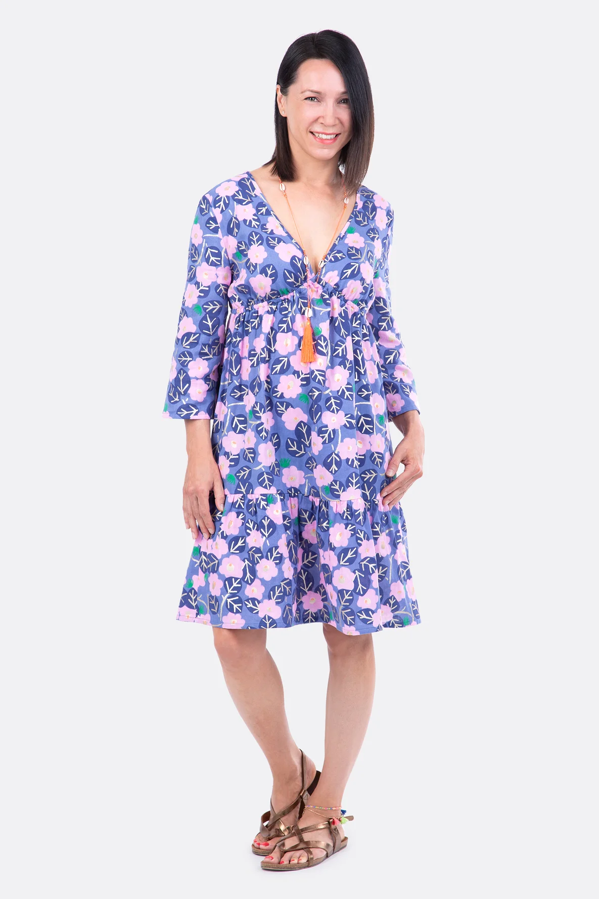 Schnittmuster Strandkleid Boho-Tunika selbernähen